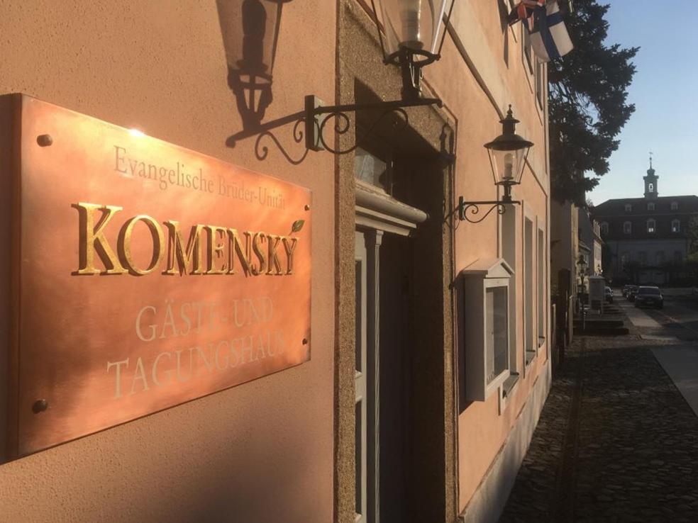 Komensky Gaeste- Und Tagungshaus Herrnhut Exterior photo